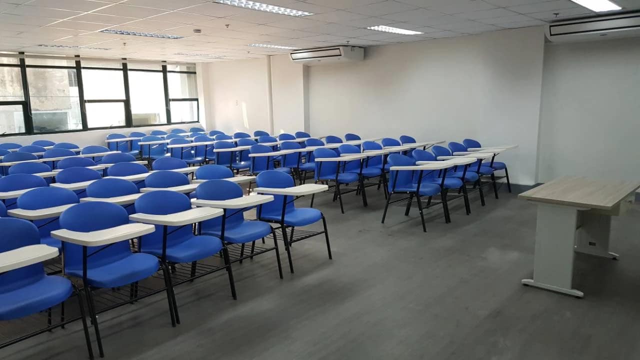 A lecture room at the AMA School of Medicine