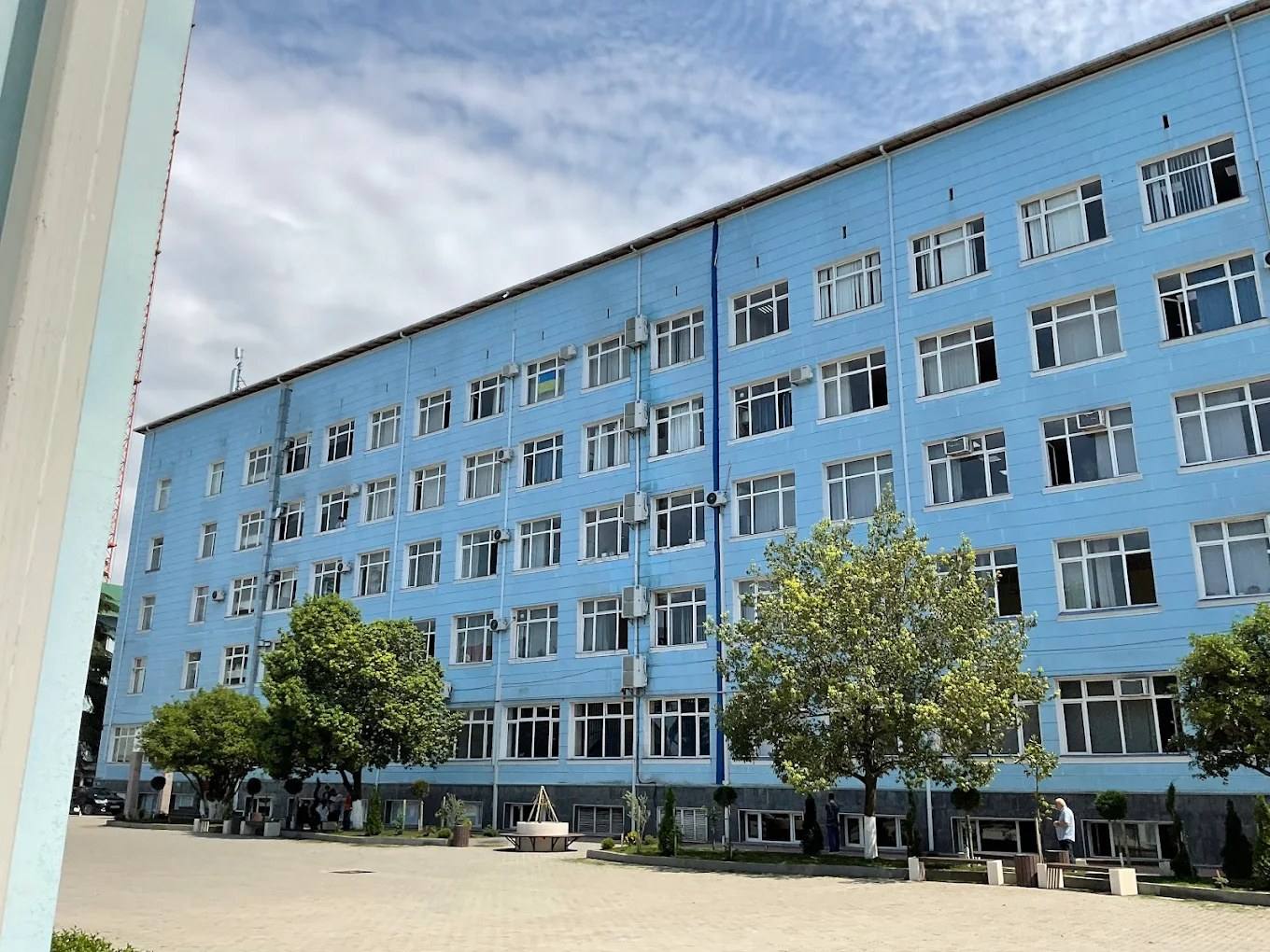 A Batumi Shota Rustaveli State University building in Batumi