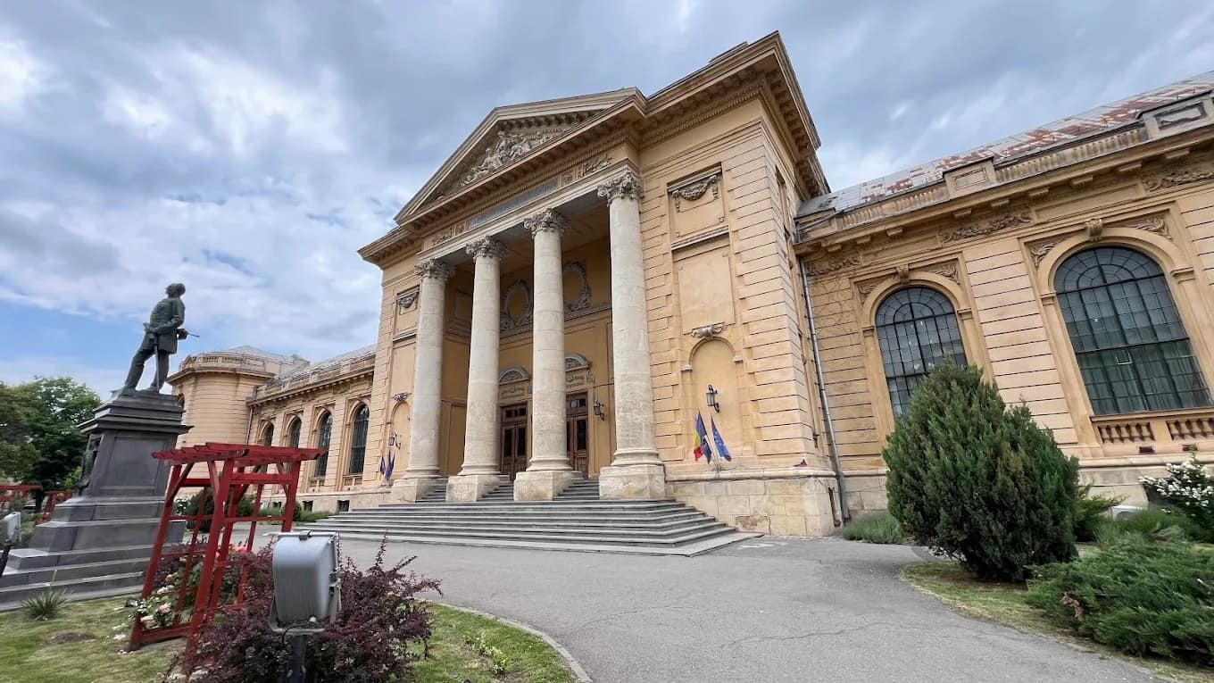 The Carol Davila University of Medicine and Pharmacy building in Bucharest
