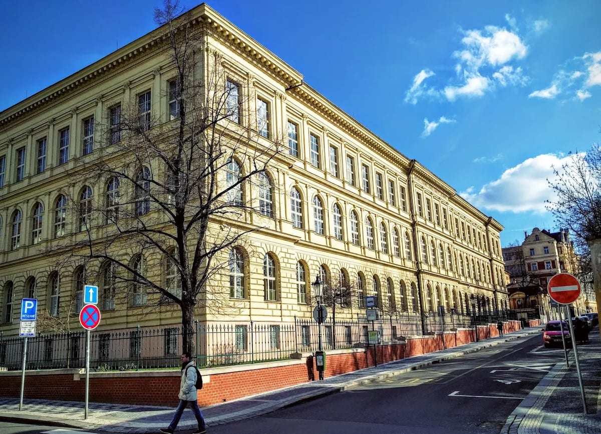 Historic faculty building of the First Faculty of Medicine