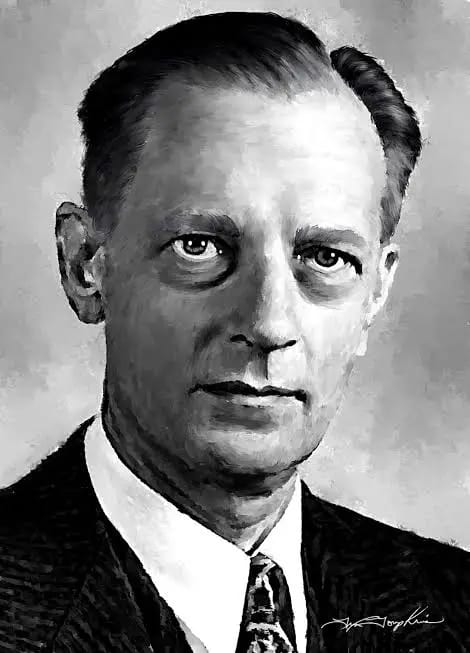 Portrait of Carl Ferdinand Cori