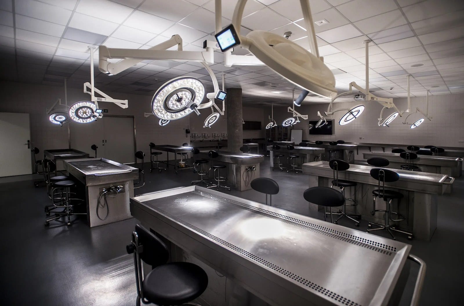 Dissection room at the Department of Anatomy, completed in 2019