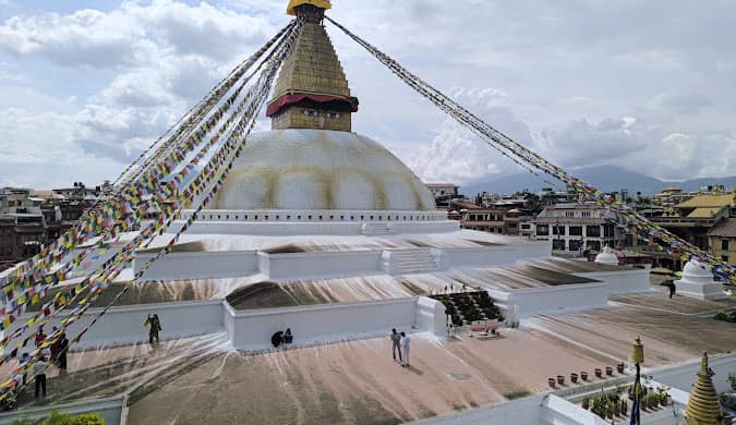 The Boudhanath Stupa in Nepal