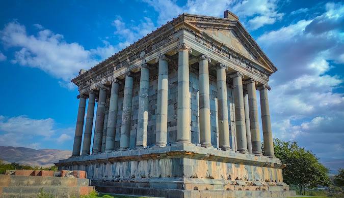 Armenian landmark near Yerevan