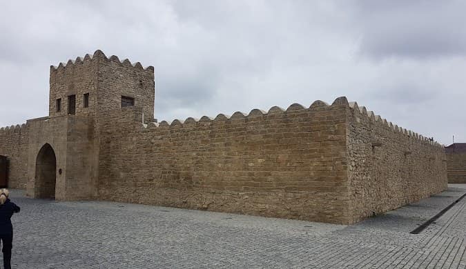 A campus view in Azerbaijan