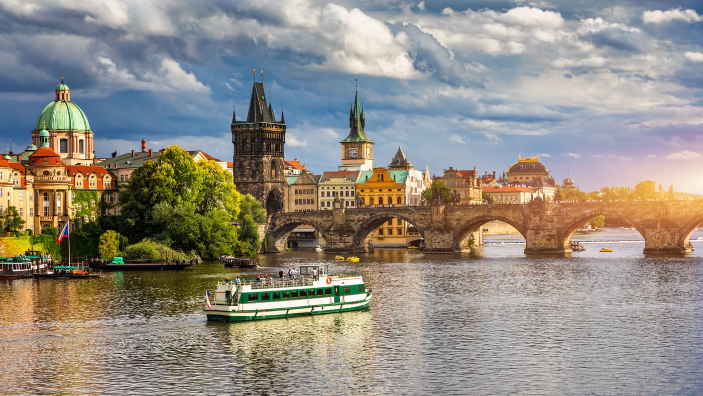 River cruise under Charles Bridge