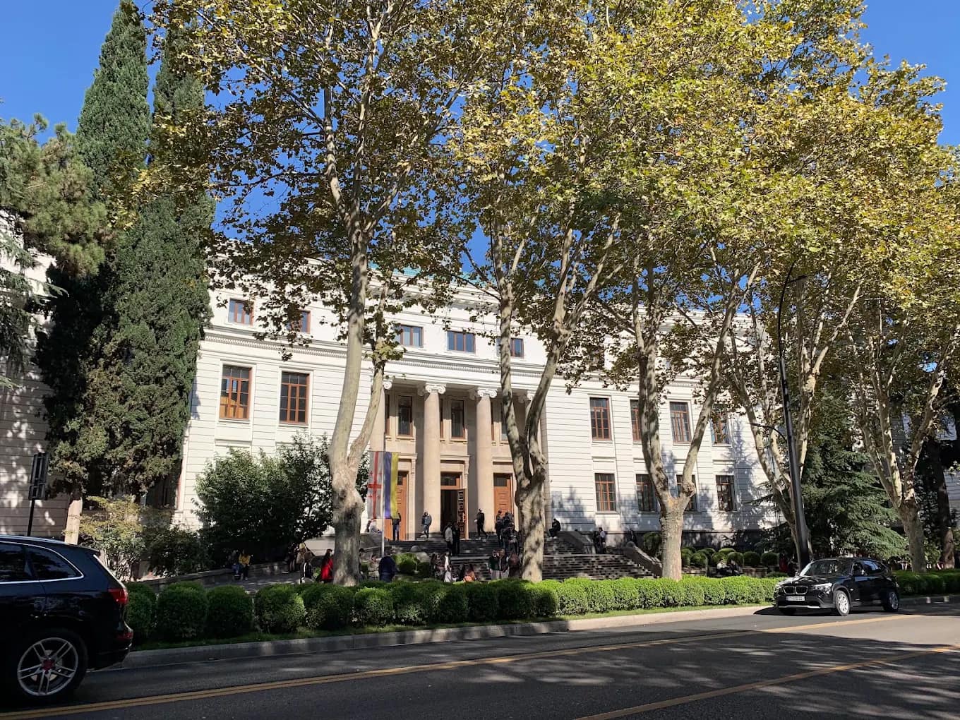 University building in Tbilisi, Georgia