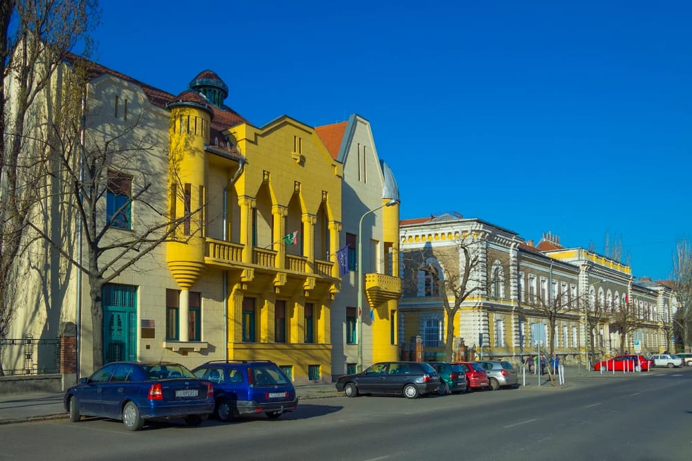 Art-nouveau Reök Palace in Szeged