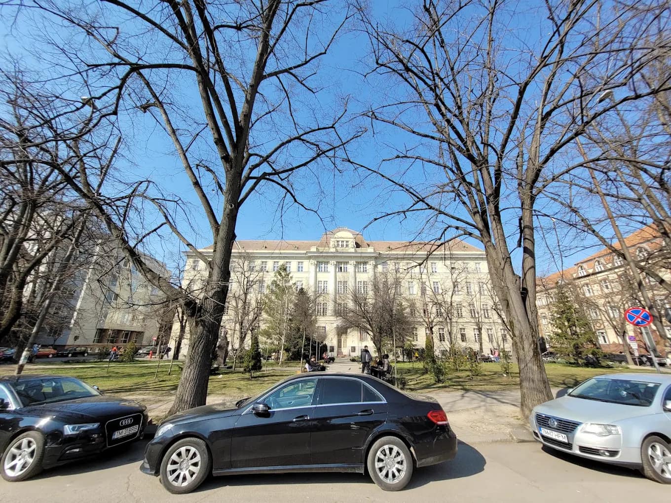 Medical faculty building in Romania
