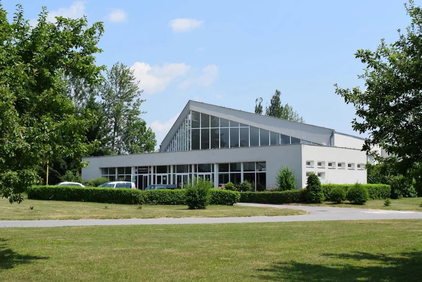 Modern medical faculty building in Slovakia