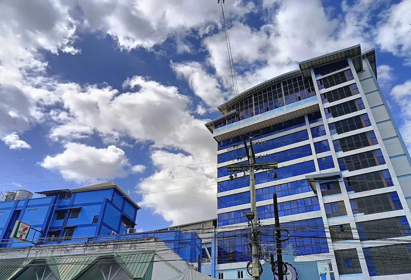 A modern building at the Davao Medical School Foundation