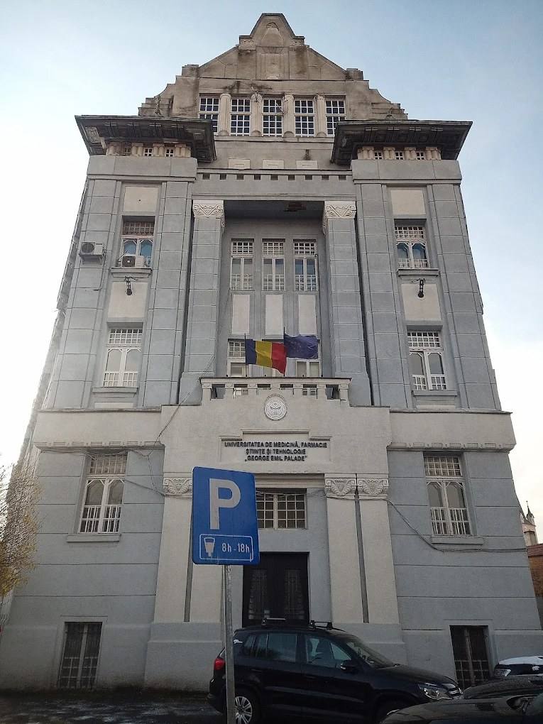 George Emil Palade University (UMFST) campus in Târgu Mureș, Romania