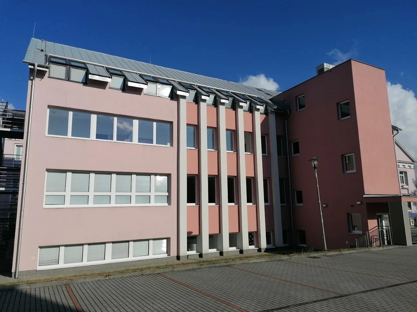 A Jessenius Faculty of Medicine teaching building in Martin