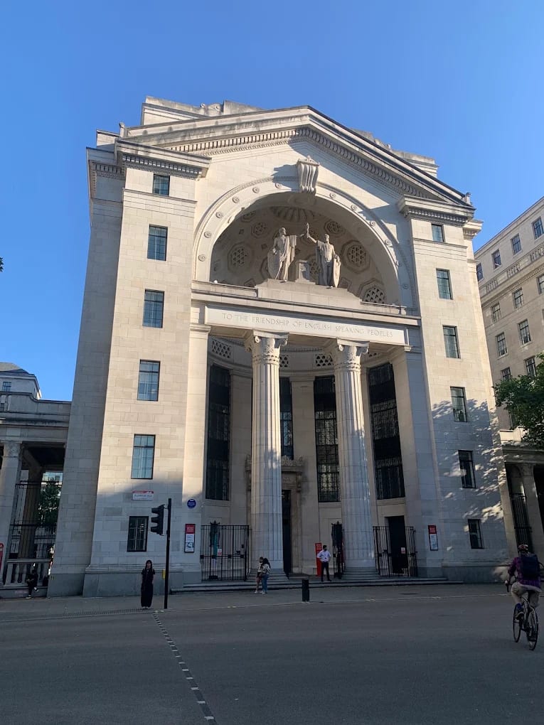 Bush House, part of King's College London's Strand campus in central London
