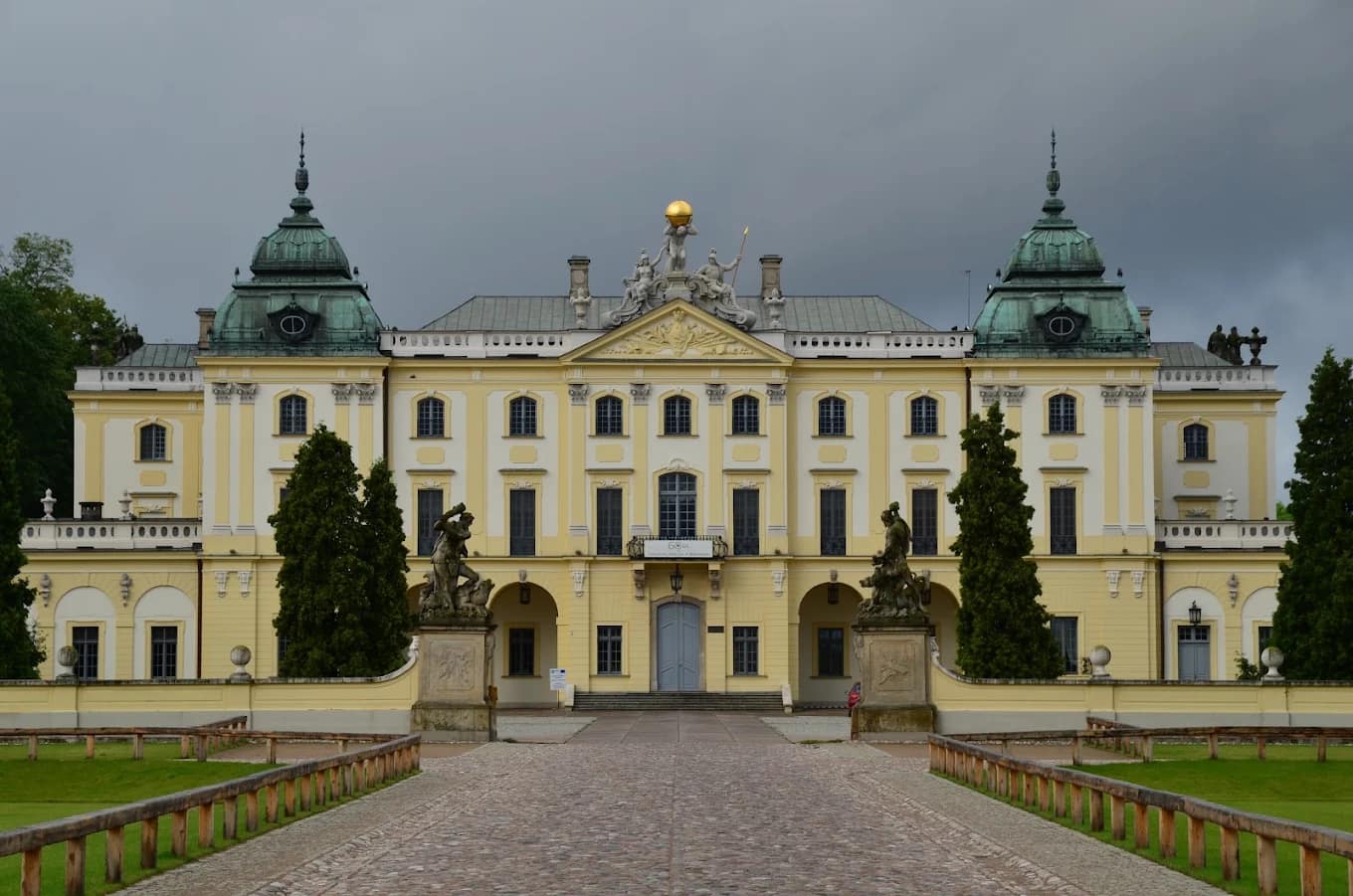 The Branicki Palace, the historic seat of the Medical University of Białystok