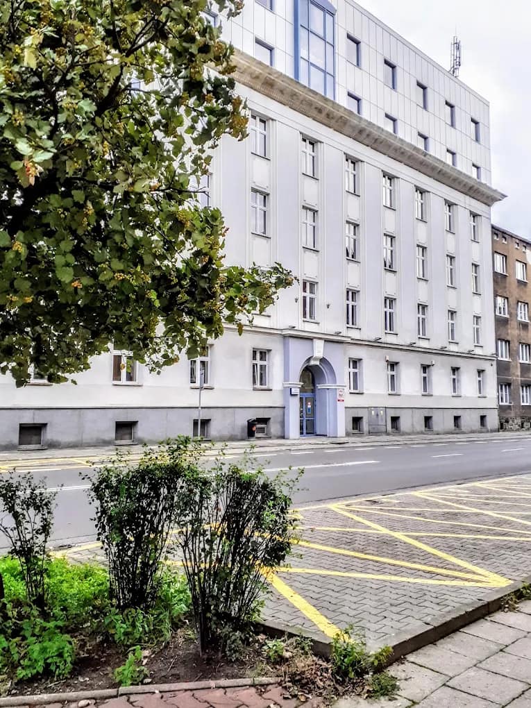 A building of the Medical University of Silesia in Katowice