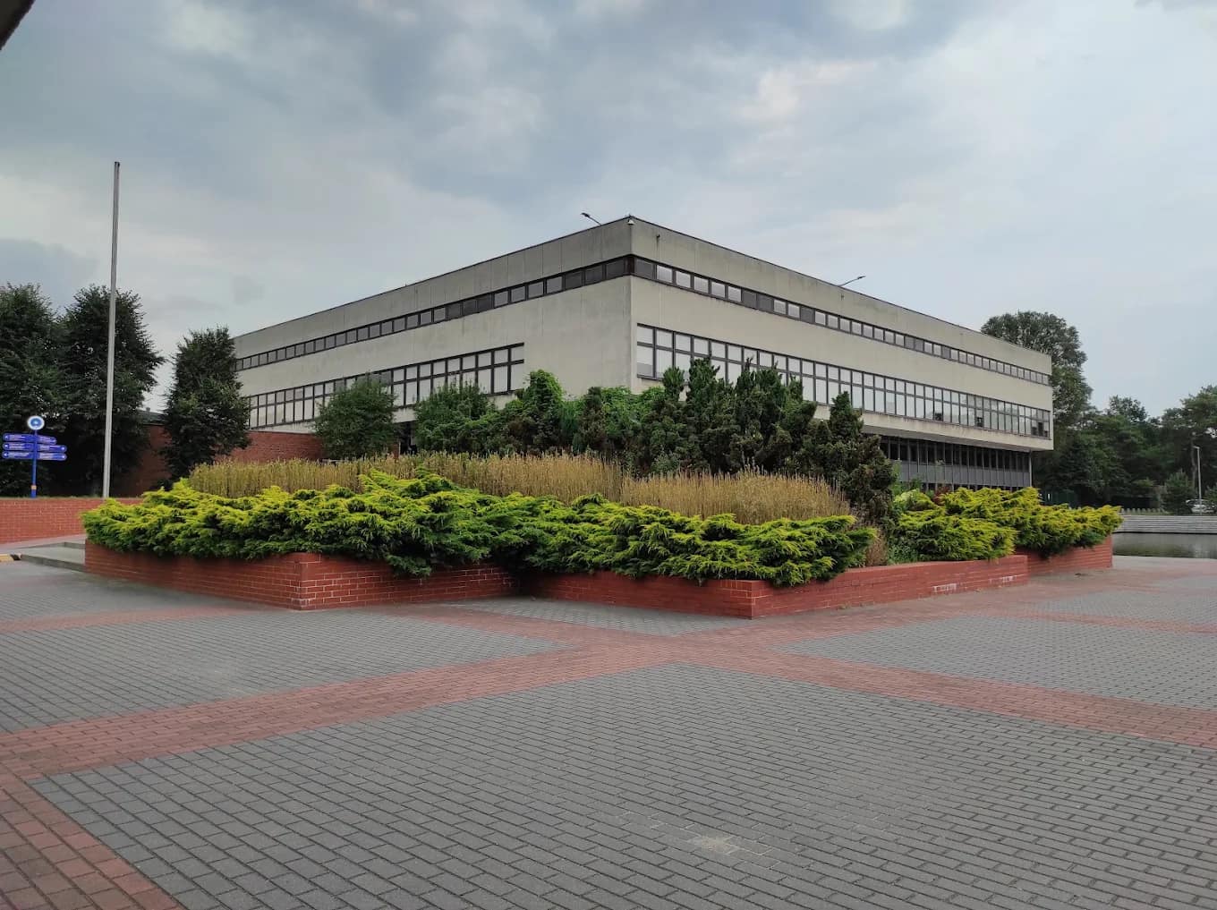 A modern building of Nicolaus Copernicus University