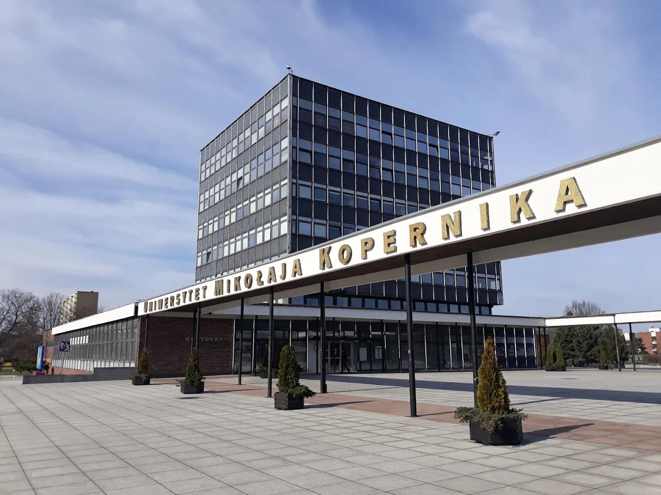 The Nicolaus Copernicus University (Uniwersytet Mikołaja Kopernika) building