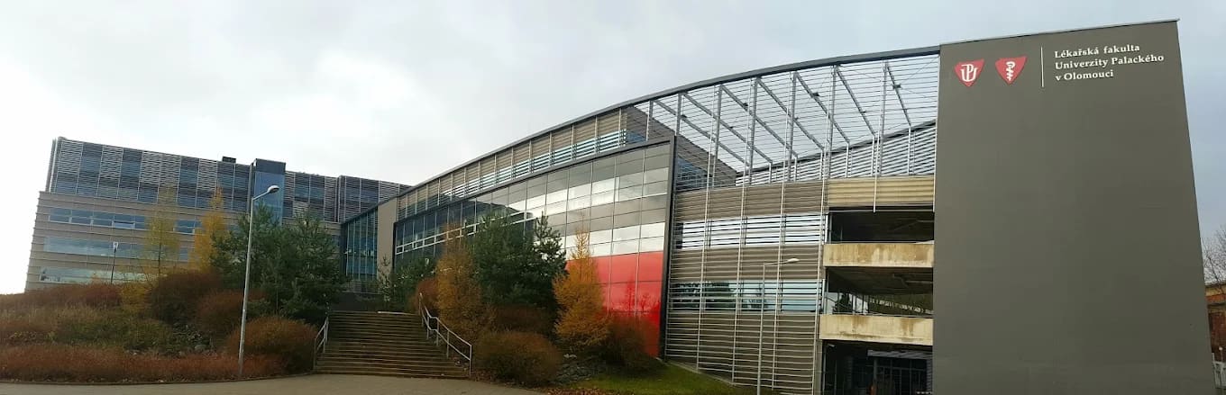 Wide view of the faculty campus in Olomouc