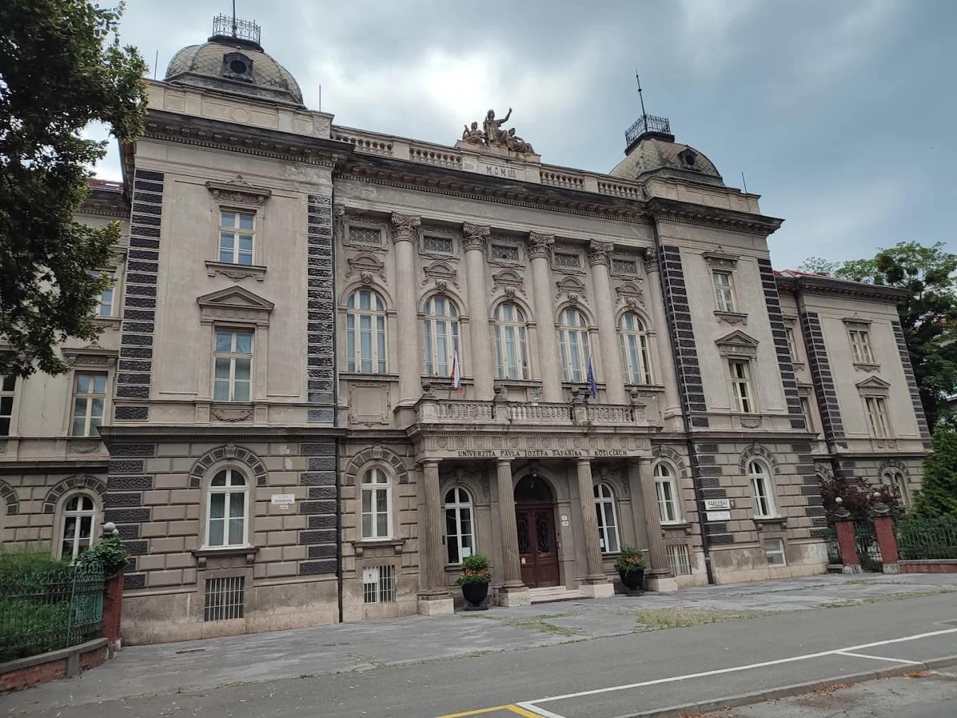 A UPJŠ Faculty of Medicine building on the Košice campus