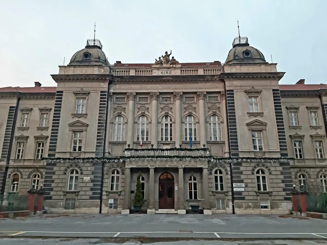 A UPJŠ Faculty of Medicine building in Košice