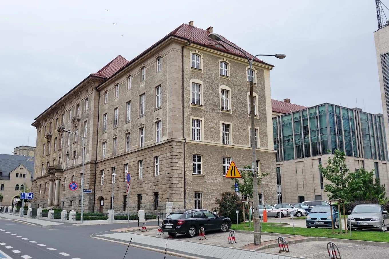 A historic university building of Poznań University of Medical Sciences