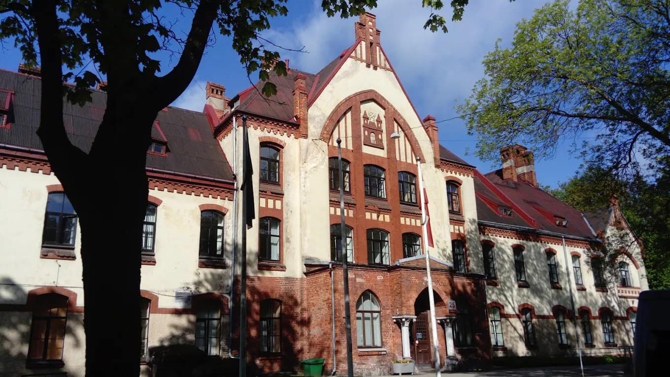 A historic Art Nouveau Riga Stradiņš University building