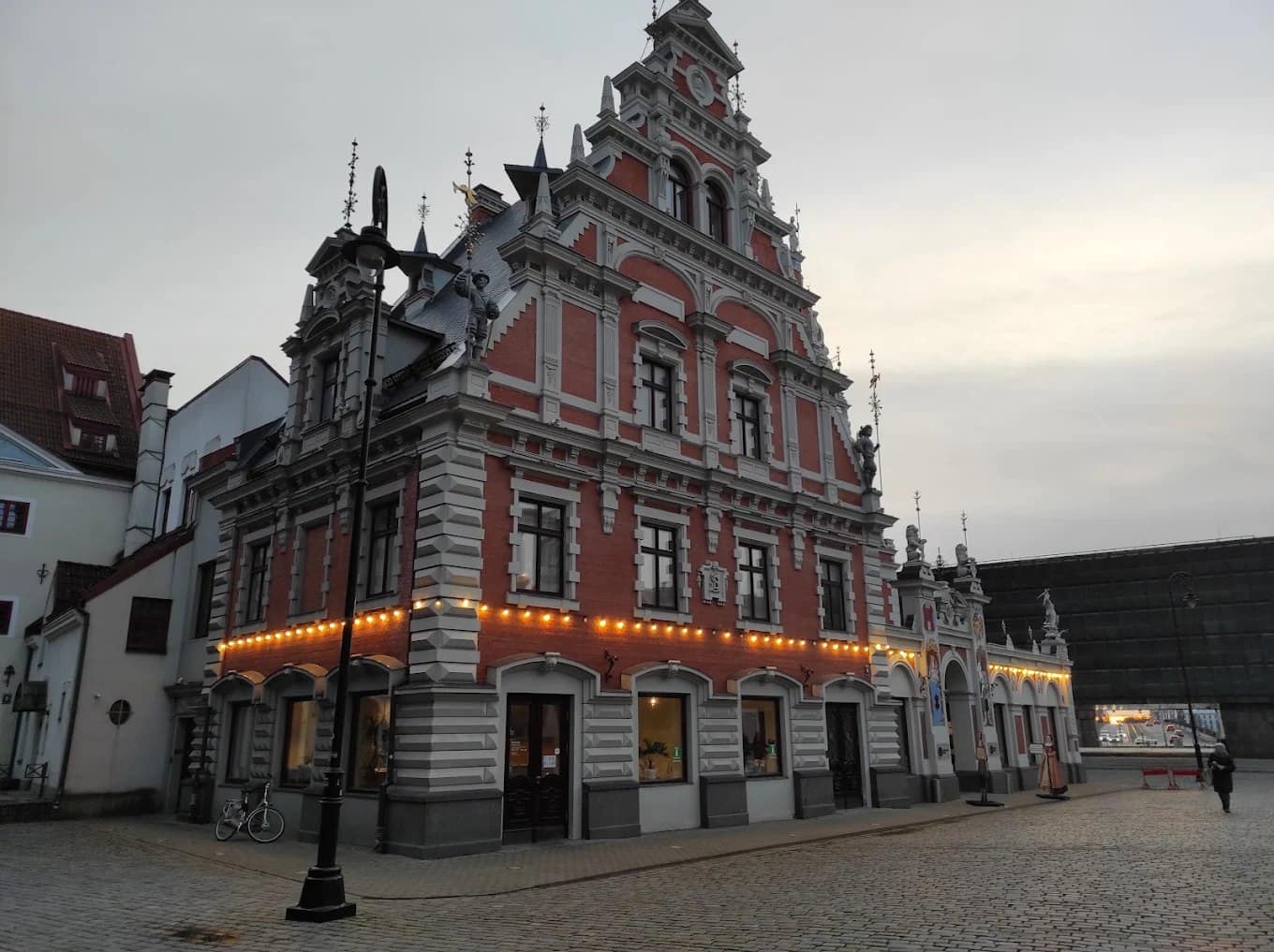 The House of the Blackheads, a landmark in the Old Town of Riga