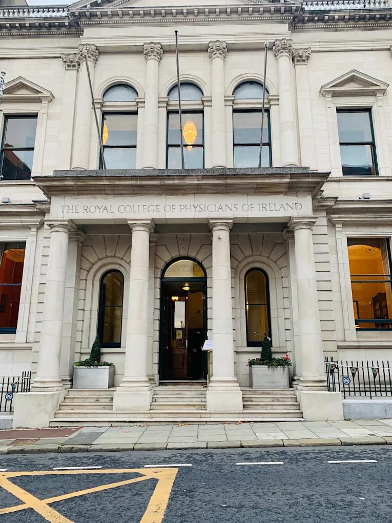A Georgian medical college building in central Dublin