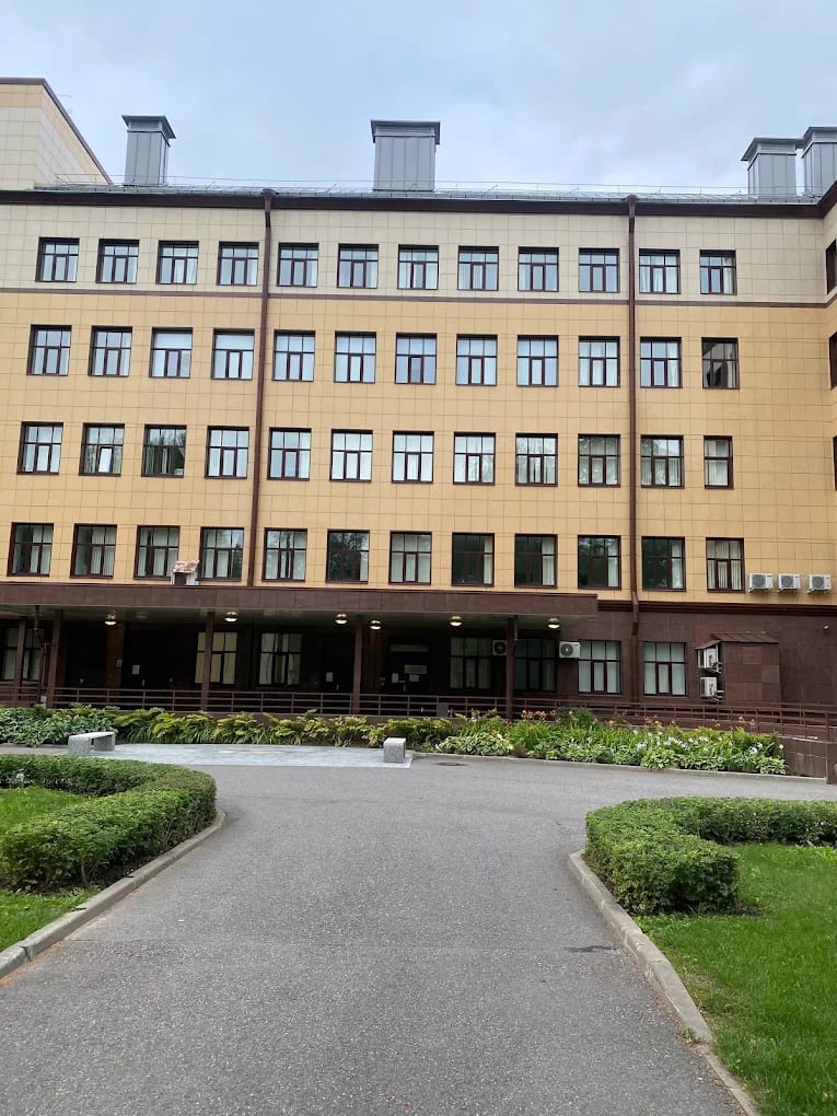 A modern clinical and academic building of Saint Petersburg State Pediatric Medical University in St Petersburg