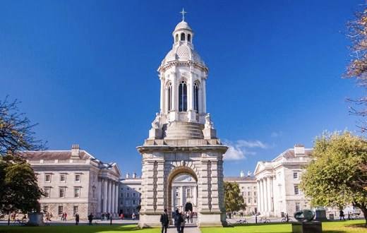 A historic Trinity College Dublin building in Dublin