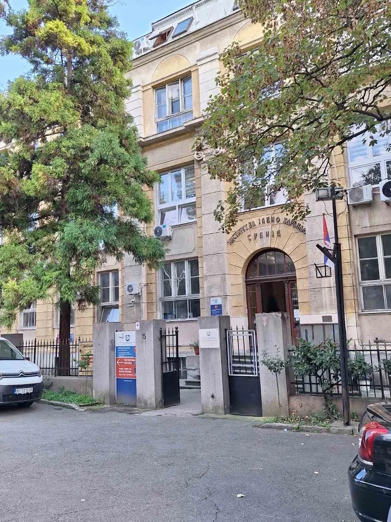 The Institute of Public Health of Serbia building on the Belgrade medical campus, Dr Subotica street