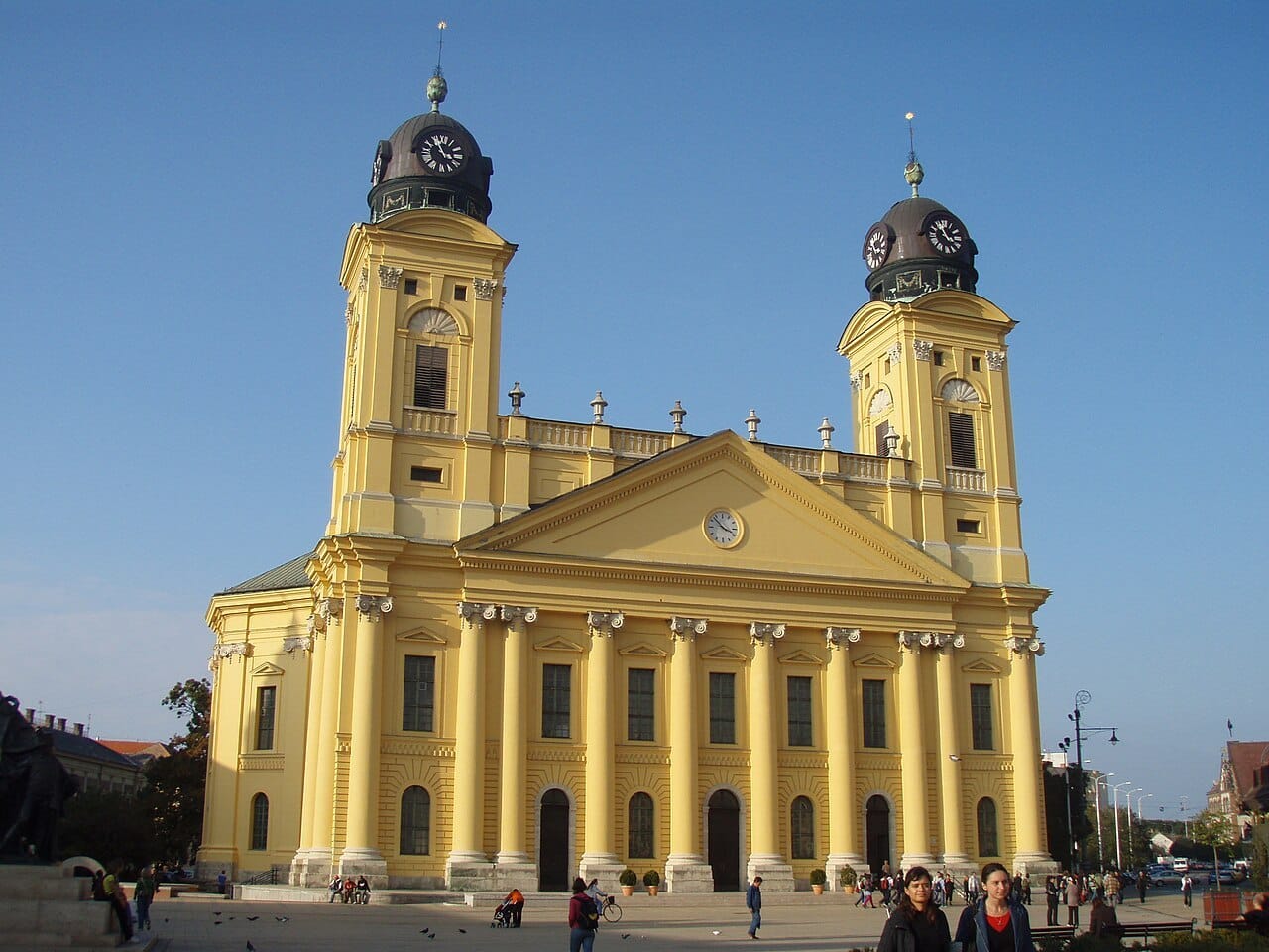 The Great Reformed Church of Debrecen, a landmark of the city