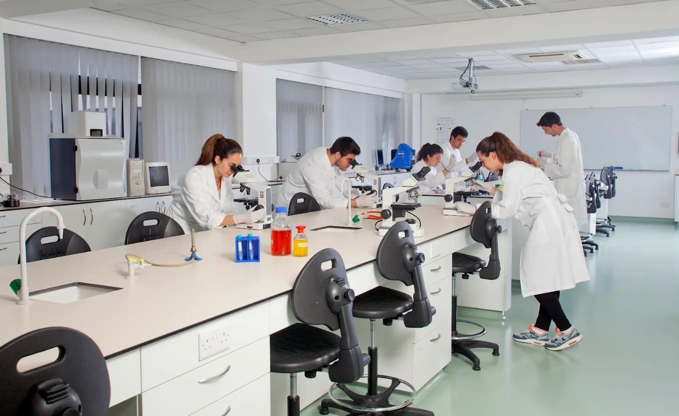 The University of Nicosia Medical School campus in Nicosia