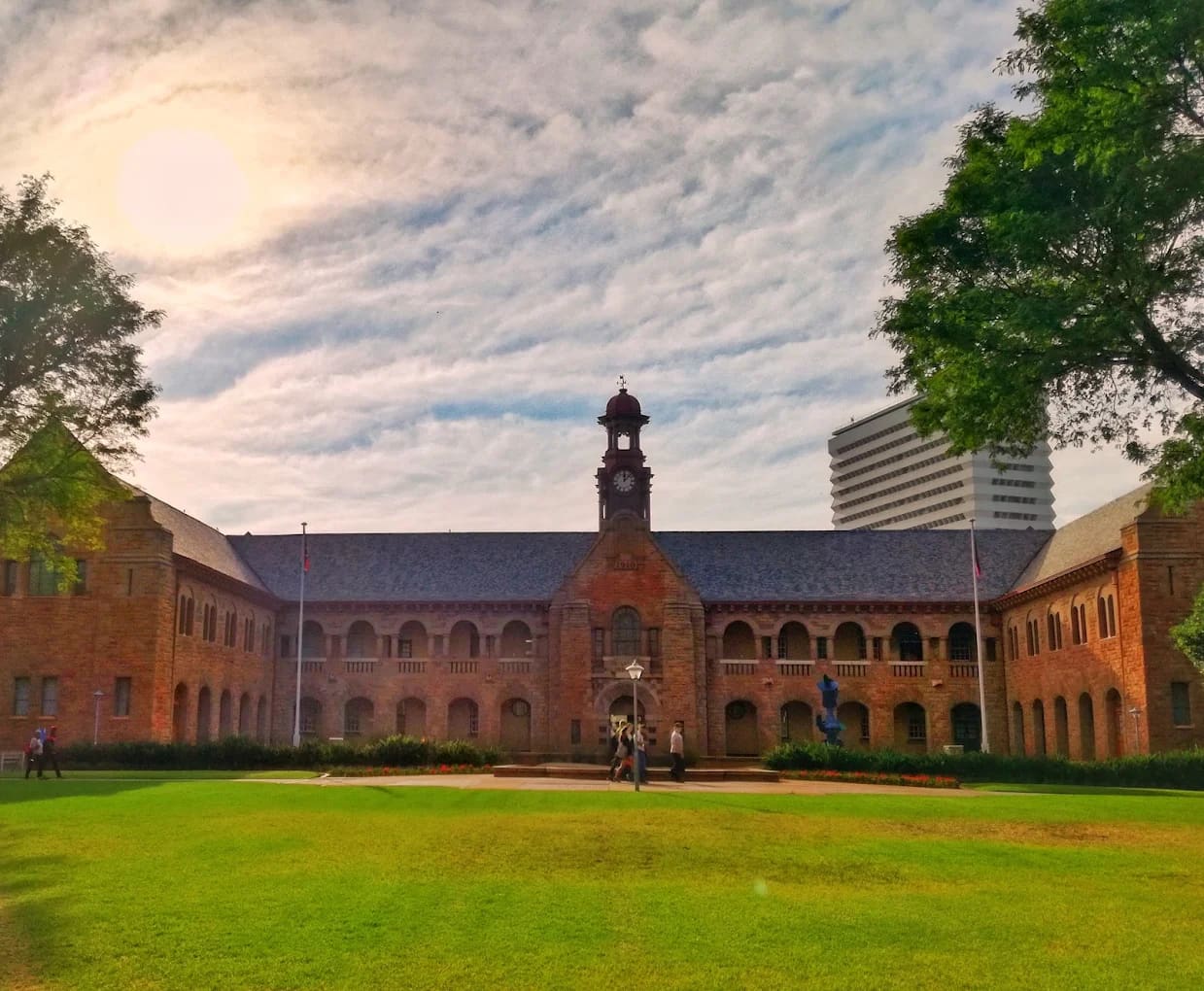 The historic Old Arts Building at the University of Pretoria's Hatfield main campus, Pretoria, South Africa