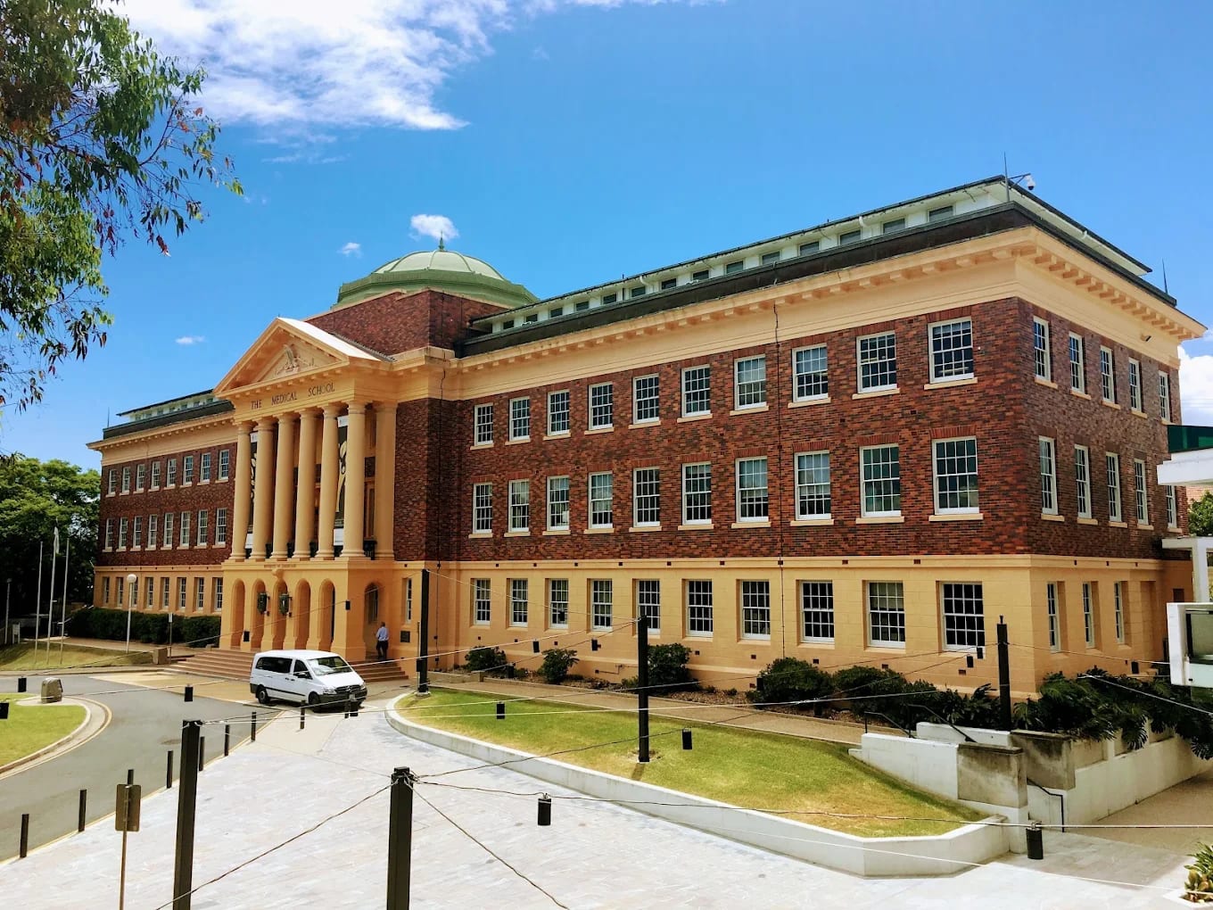 The historic Mayne Medical School building ('The Medical School') at the University of Queensland's Herston health precinct, Brisbane