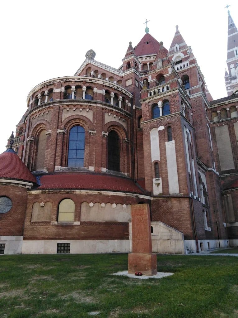 The brick Votive Church (Dóm) of Szeged, Hungary