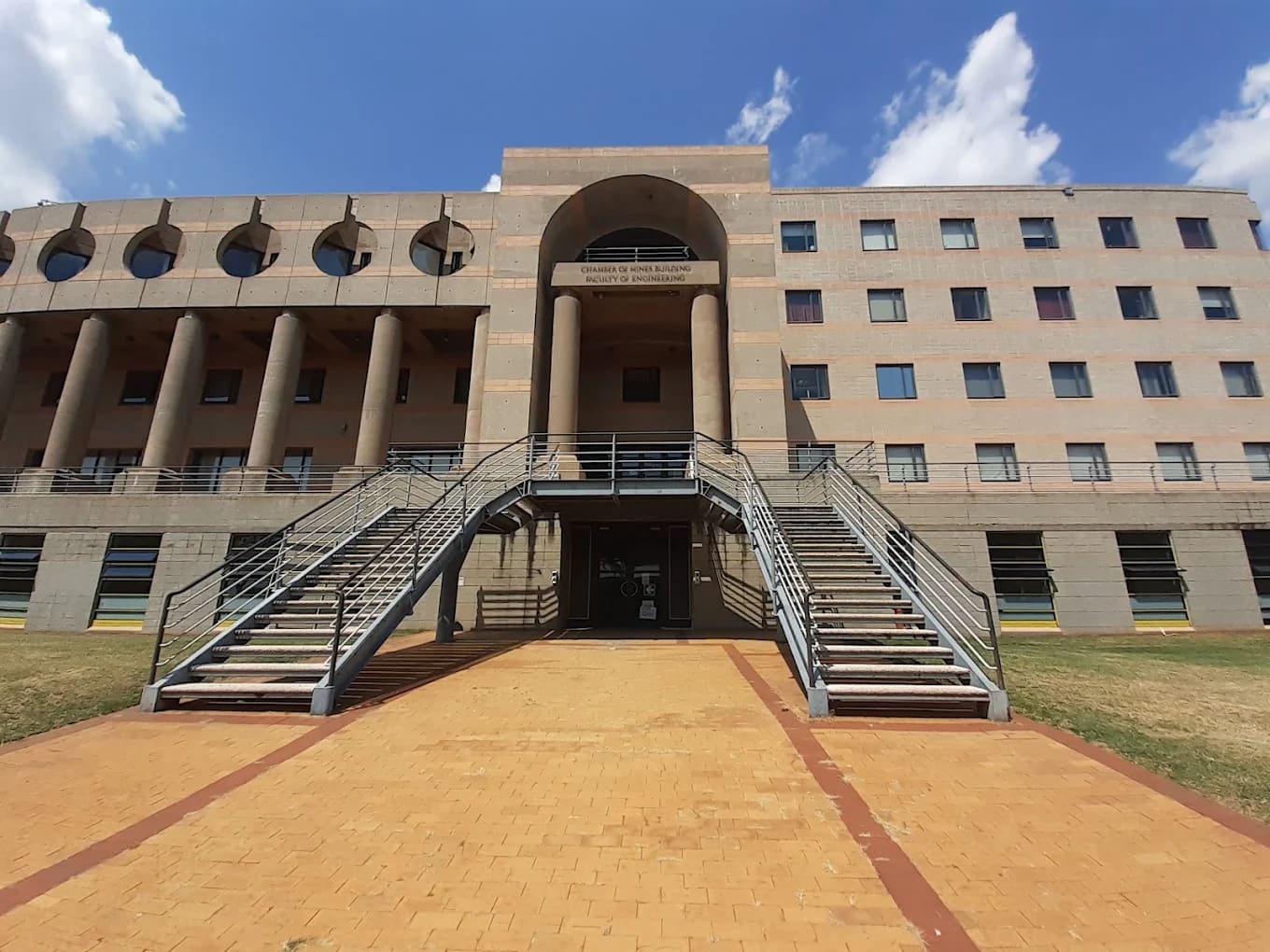 The Chamber of Mines Building at the University of the Witwatersrand main campus, Johannesburg