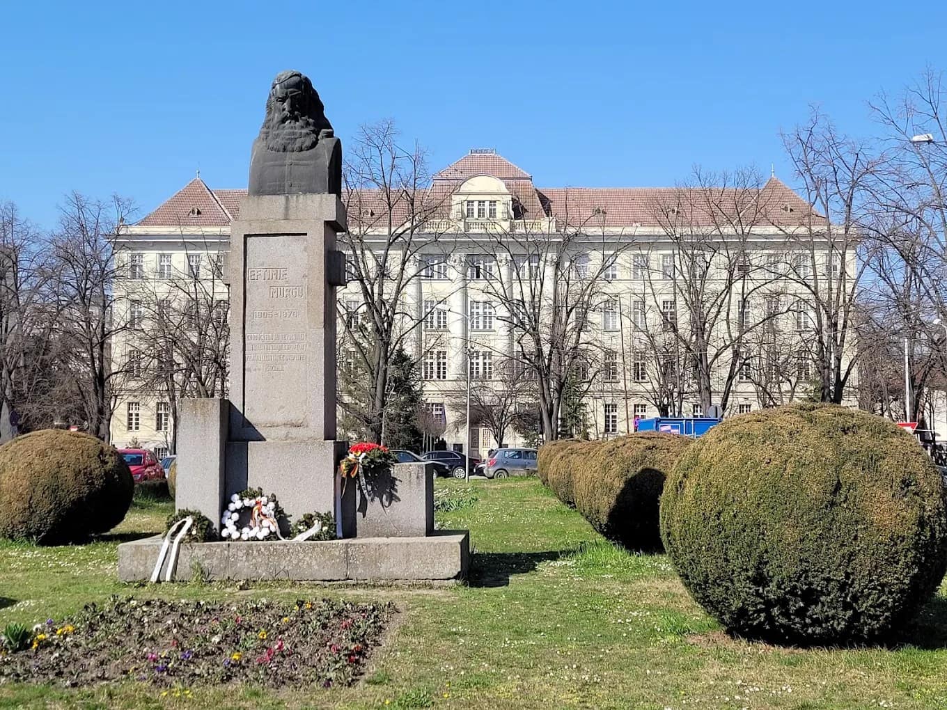A Victor Babeș University of Medicine and Pharmacy teaching building in Timișoara