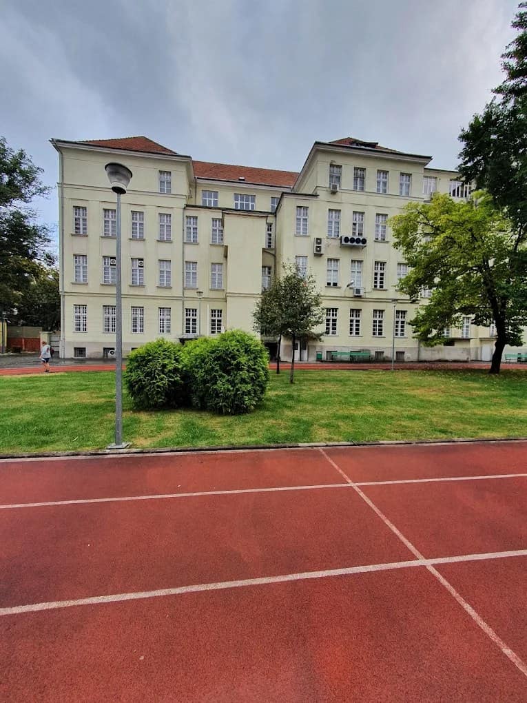 A Victor Babeș University of Medicine and Pharmacy building in Timișoara
