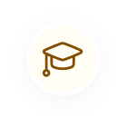 Graduation cap icon