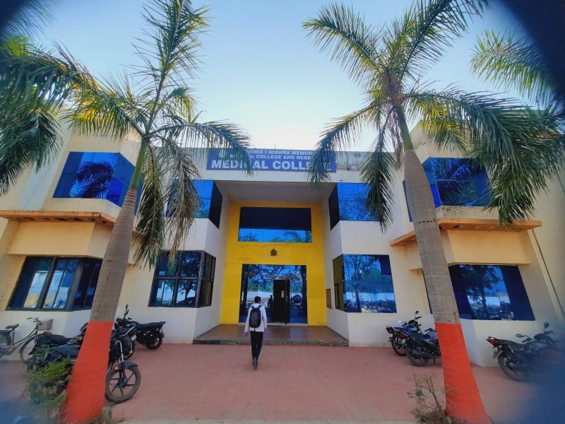 An inpatient ward at AIMMMCR Hospital, Bhilai