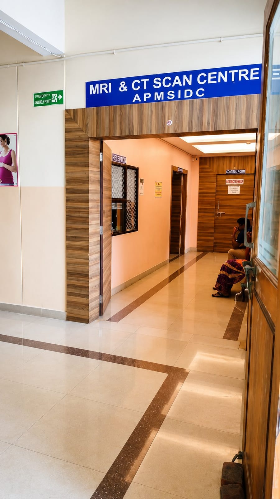 The MRI and CT scan centre at the ACSR GMC teaching hospital, Nellore