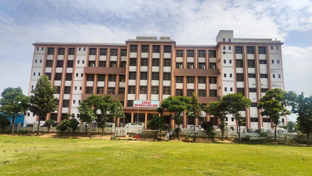 Adesh Medical College and Hospital, Kurukshetra academic block and campus, Kurukshetra