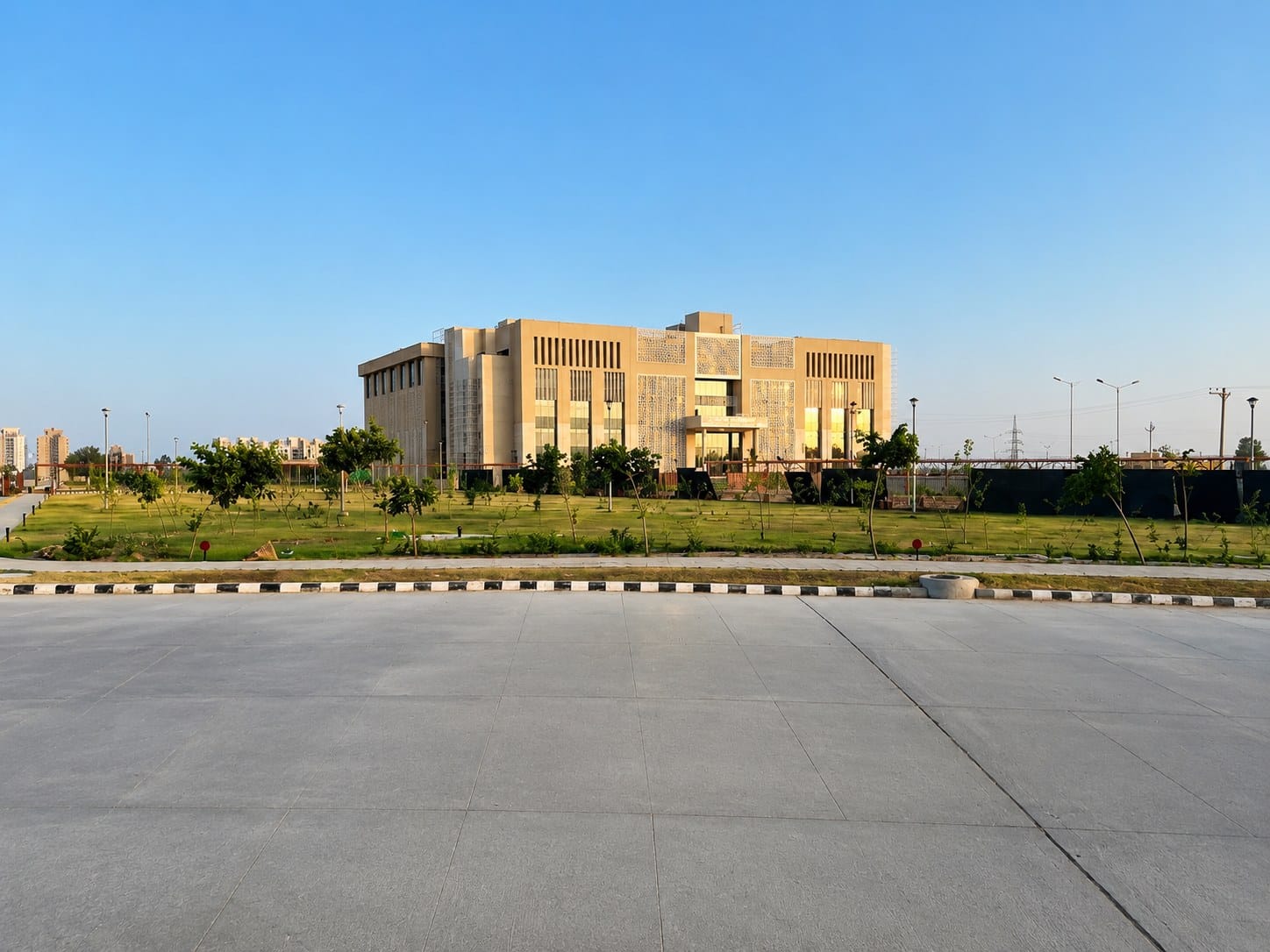 An academic / administrative building at AIIMS Bathinda