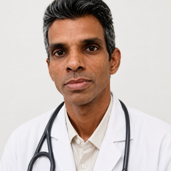 Portrait of Dr. Rama Chandra Barik, HOD Cardiology