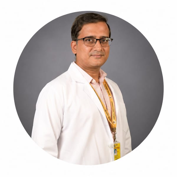 Portrait of Dr. Satyajeet Misra, HOD Anaesthesiology & Critical Care
