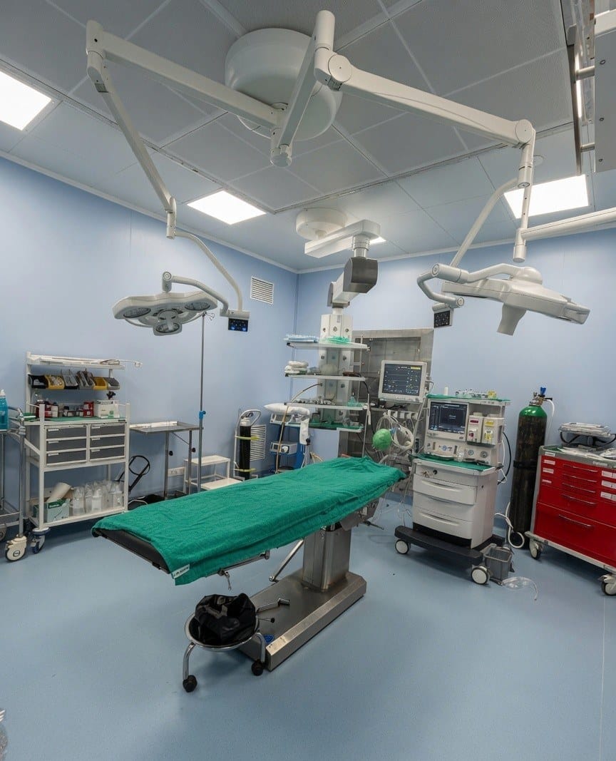 An operation theatre at AIIMS Deoghar