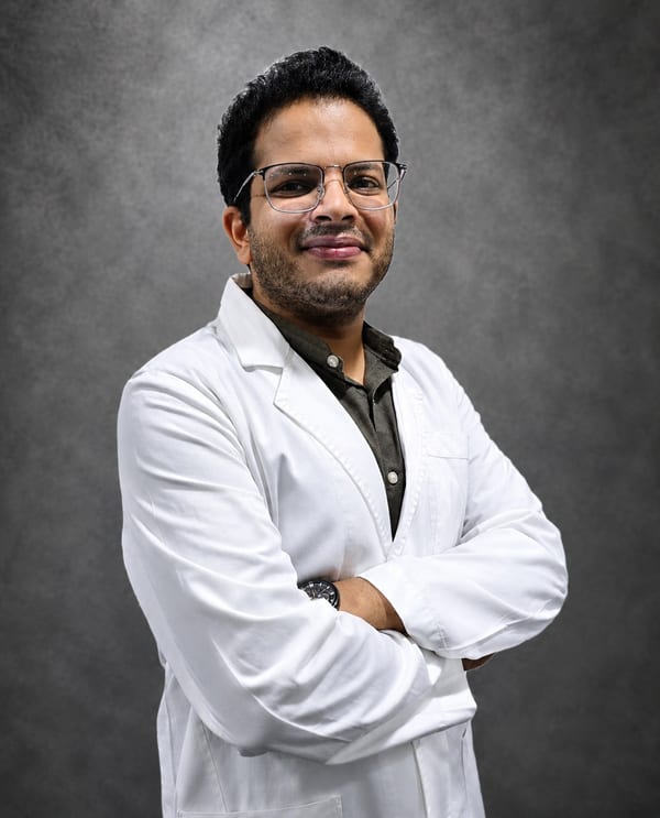 Portrait of Dr. Pradeep Bhatia, HOD Anaesthesiology