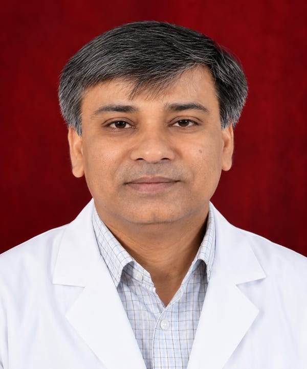 Portrait of Dr. Mahboobul Haque, HOD Anatomy